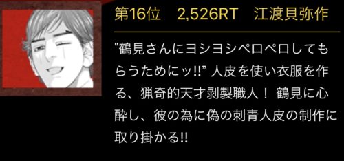 ゴールデンカムイ 人気投票 公式 の順位結果が全然納得いかない件 人気キャラランキング 読書シンドローム